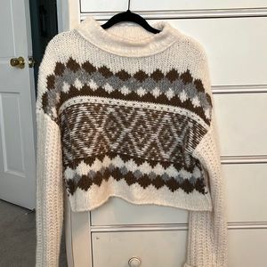 Knit free people sweater